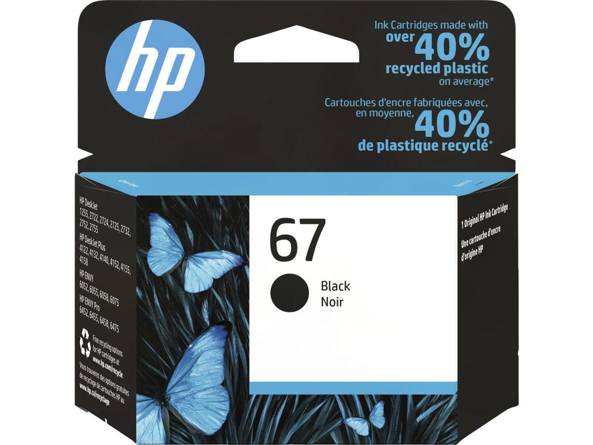 HP 67 - Pigmented Black - Original - Ink Cartridge All Office Smarts