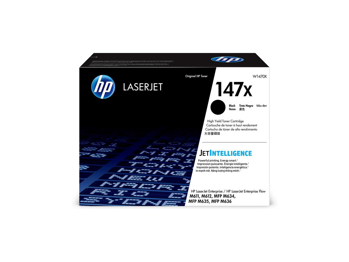 HP 147X - High Yield - Black - Original - LaserJet - Toner Cartridge (W1470X) All Office Smarts