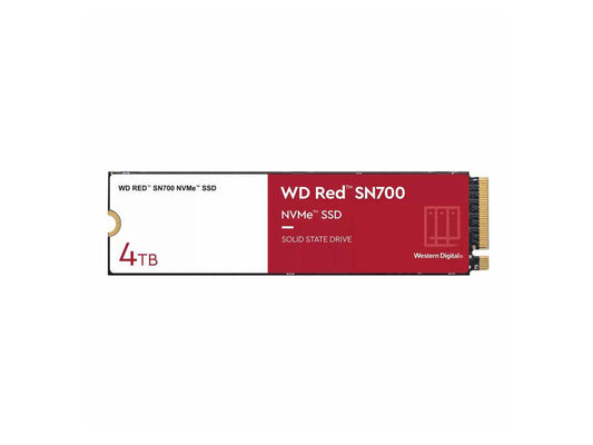 WD Red SN700 WDS400T1R0C - SSD - 4 TB - PCIe 3.0 x4 (NVMe) All Office Smarts