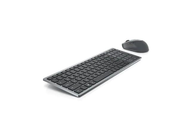 Dell Multi-Device KM7120W - keyboard and mouse set - titan gray Input Device All Office Smarts