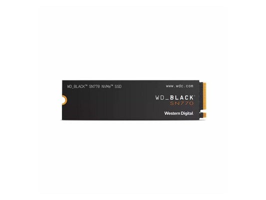 WD BLACK SN770 NVME SSD INTERNAL STORAGE, 1TB - M.2 2280 PCIE GEN 4, 5 YEAR WARRANTY