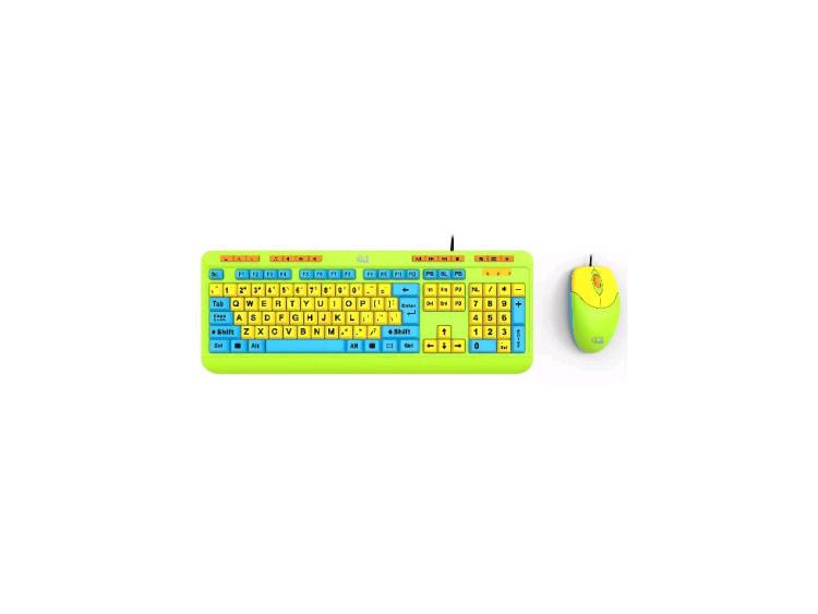 Antimicrobial Wired Kids Keyboard and mouse combo All Office Smarts