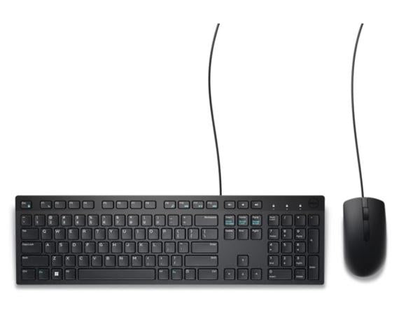 Dell KM300C - Keyboard and Mouse Set - QWERTY - US - black All Office Smarts