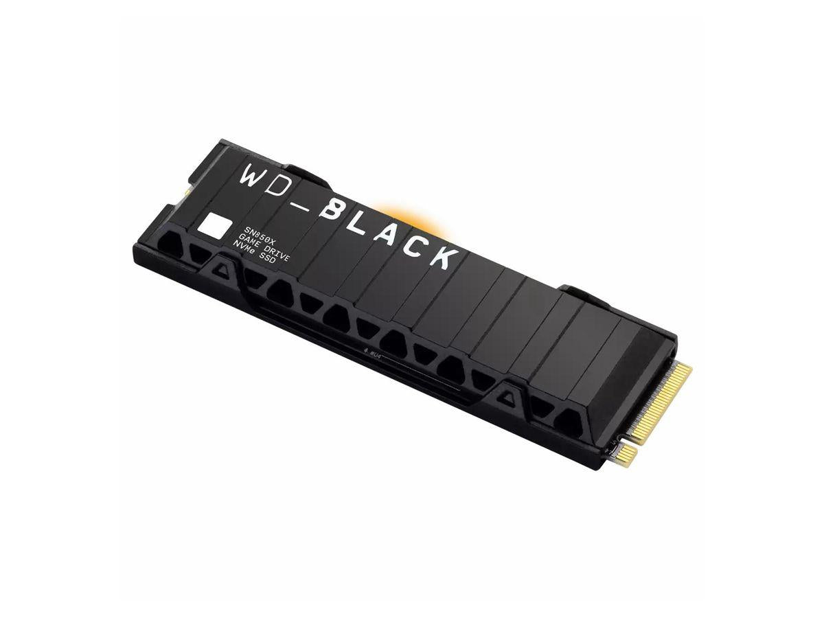 1Tb Wd Black Sn850x Nvme Ssd Gen 4 Pcie M.2 2280 W/Heatsink All Office Smarts