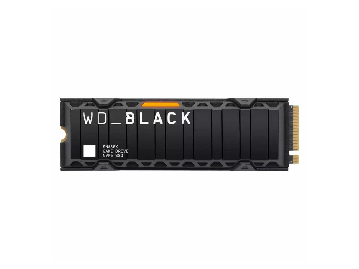 2tb Wd Black Sn850x Nvme Ssd Gen 4 Pcie M.2 2280 W/Heatsink All Office Smarts