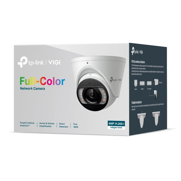TP-Link InSight S445(4mm) 4MP Full-Color Turret Network Camera