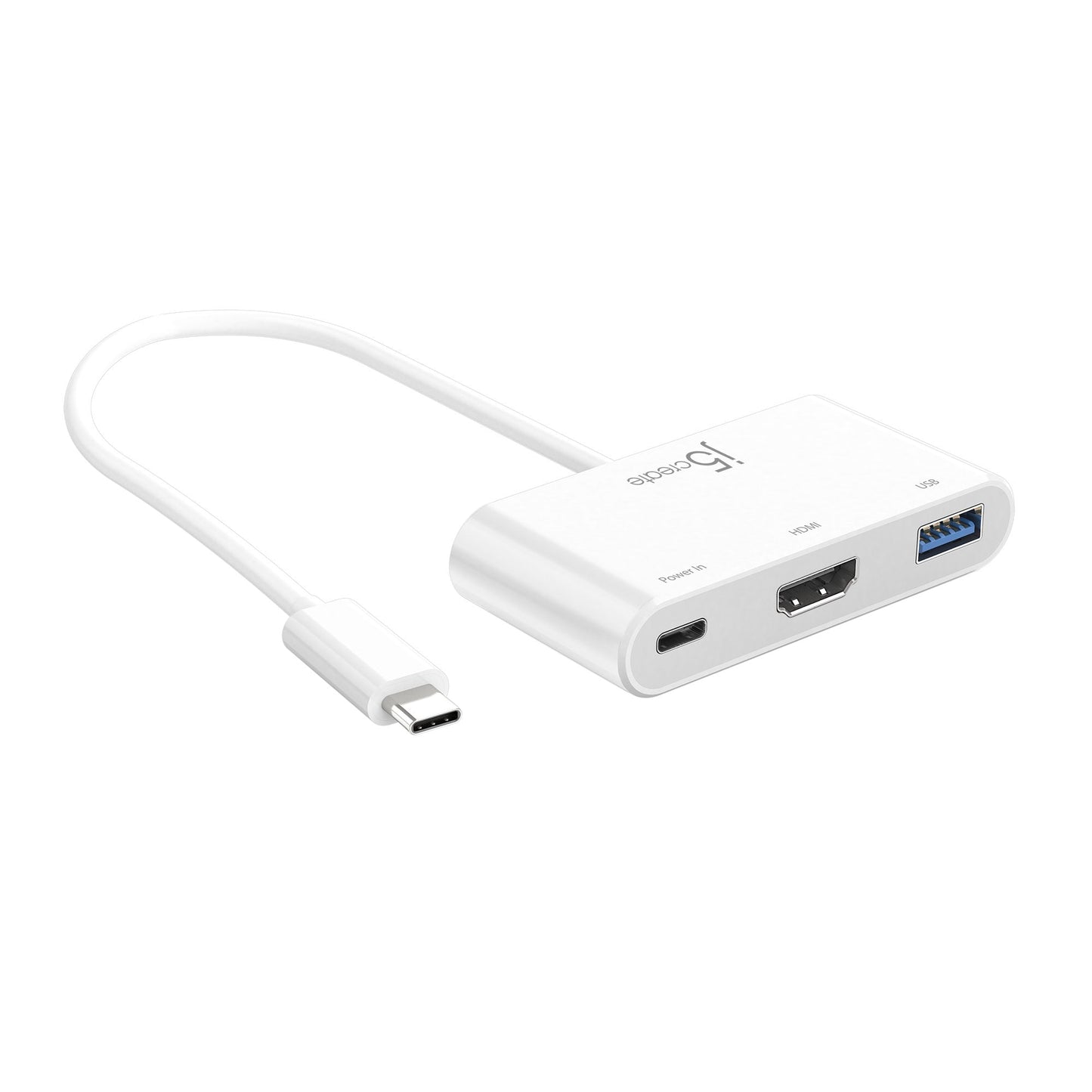 j5create Accessory JCA379 USB-C to HDMI & USB 3.0 with Power Delivery