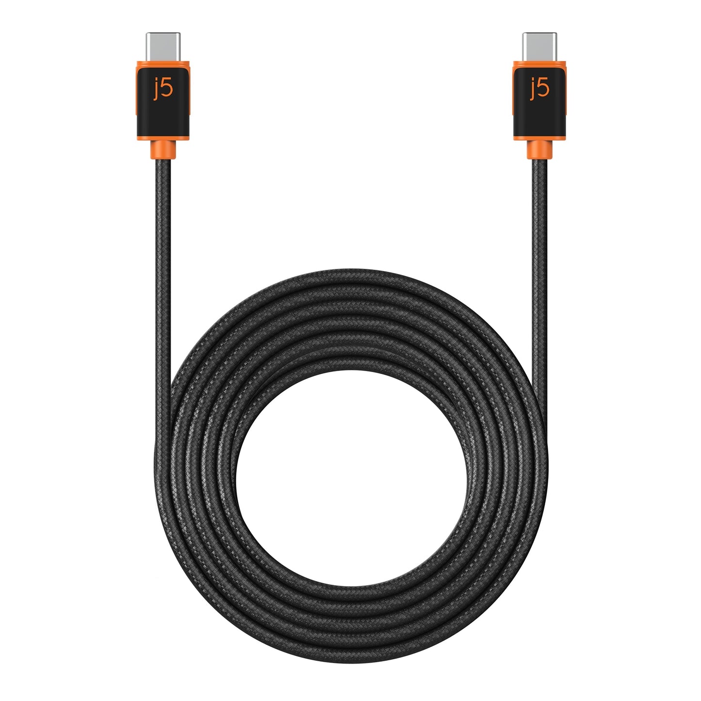 j5create JUCX24L30 USB-C to USB-C Sync & Charge Cable 9.8ft