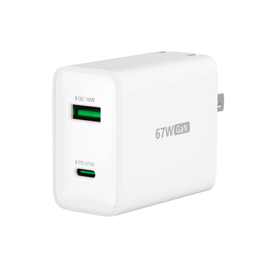 j5create JUP2367 67W GaN USB-C 2-Port Charger