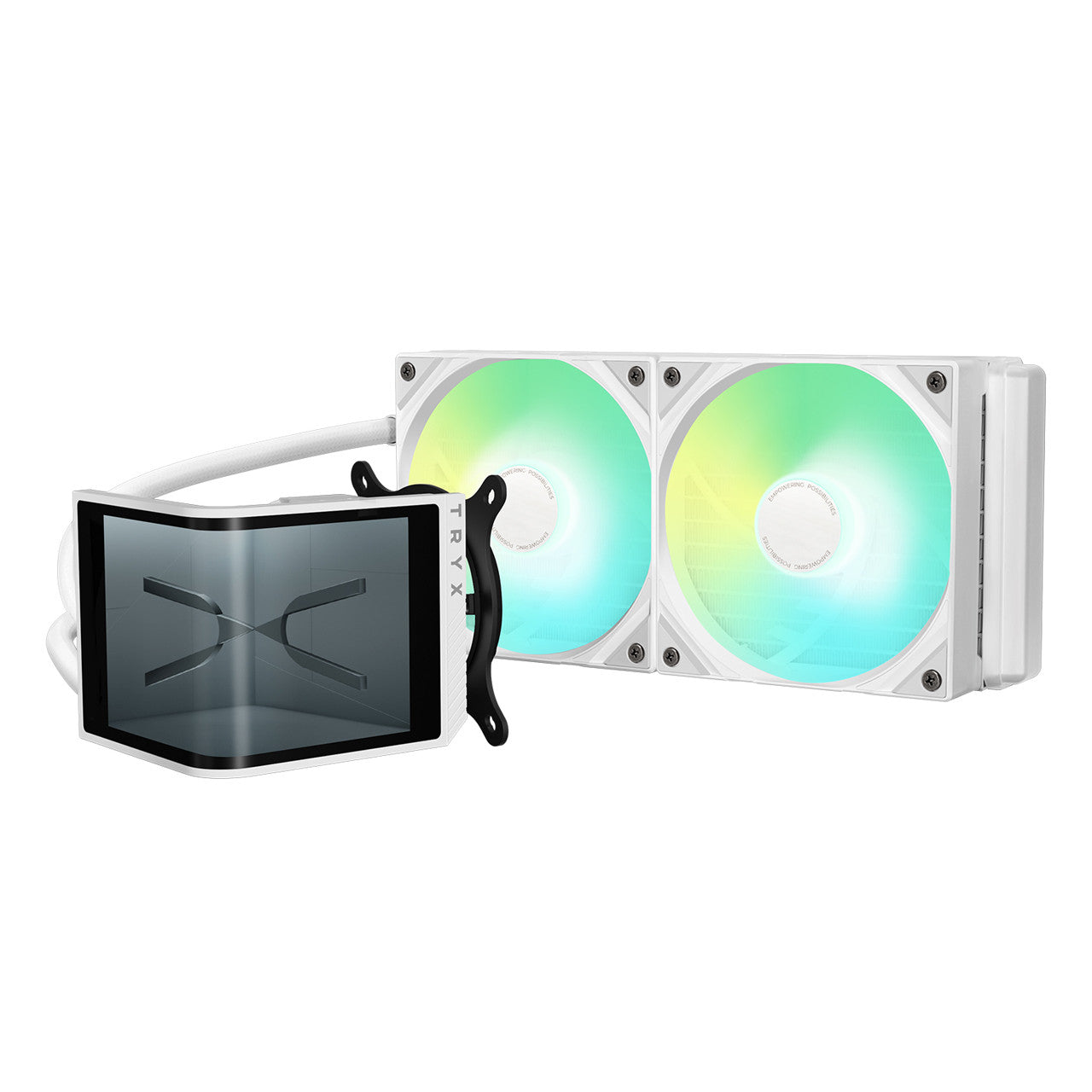 TRYX Fan L-P240L-AM2M-G0W PANORAMA SE 240 ARGB Liquid Cooler White