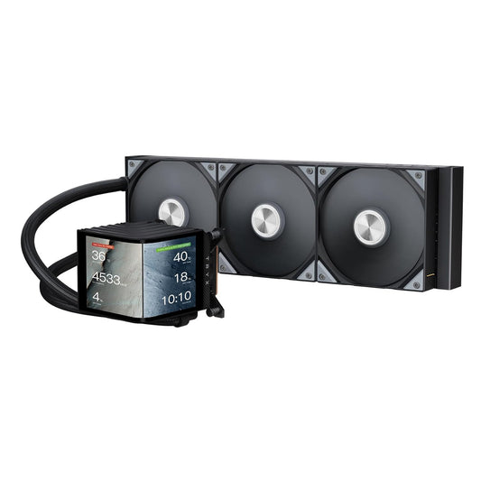 TRYX Fan L-P360N-DS3M-G1K PANORAMA 360 AIO Liquid Cooler Black