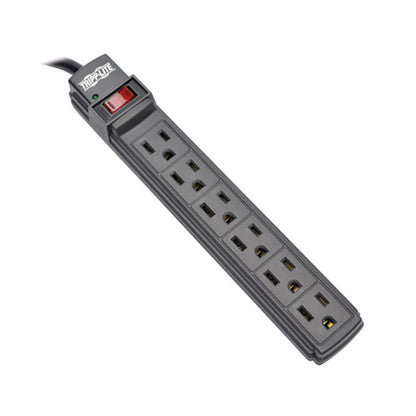 Eaton Tripp Lite Series Power It! 6-Outlet Power Strip, 6 ft. (1.83 m) Cord, Black Housing