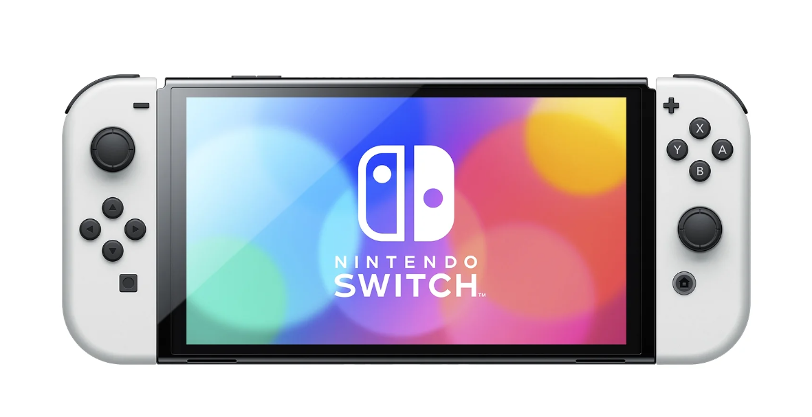 Nintendo OLED w/ White Joy-Con White, Nintendo Switch Nintendo