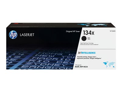 HP 134X - High Yield - black - original - LaserJet - toner cartridge (W1340X) All Office Smarts