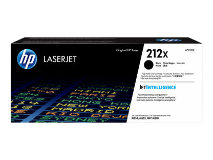 HP 212X - High Yield - Black - Original - LaserJet - Toner Cartridge (W2120X) All Office Smarts