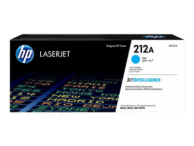 HP 212A - Cyan - Original - LaserJet - Toner Cartridge (W2121A) All Office Smarts