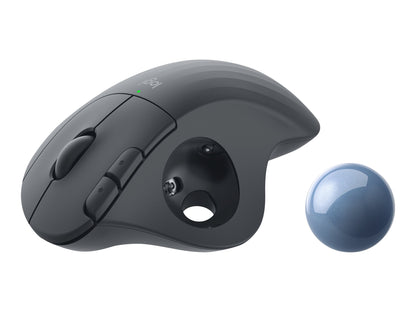 Logitech Ergo Series ERGO M575 for Business - trackball - 2.4 GHz, Bluetooth 5.0 LE - graphite All Office Smarts