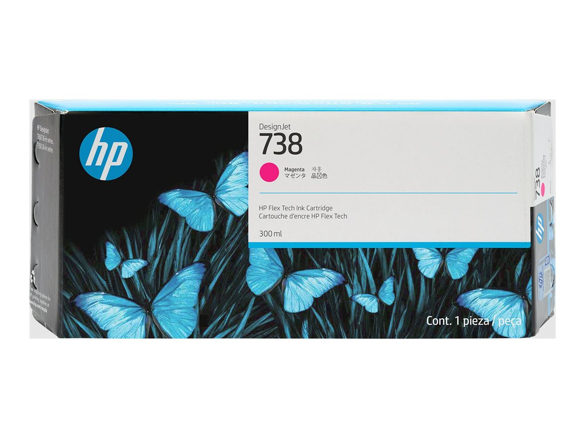 HP 738 - Magenta - Original - DesignJet - Ink Cartridge All Office Smarts