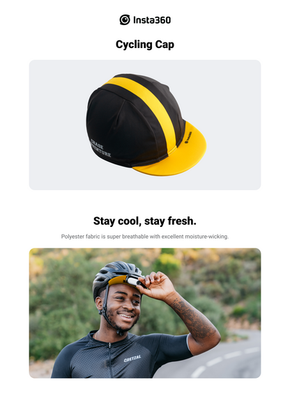 Insta360 Accessory CINSTAV A Cycling Cap Attach GO 2s Easy Clip Retail Insta360