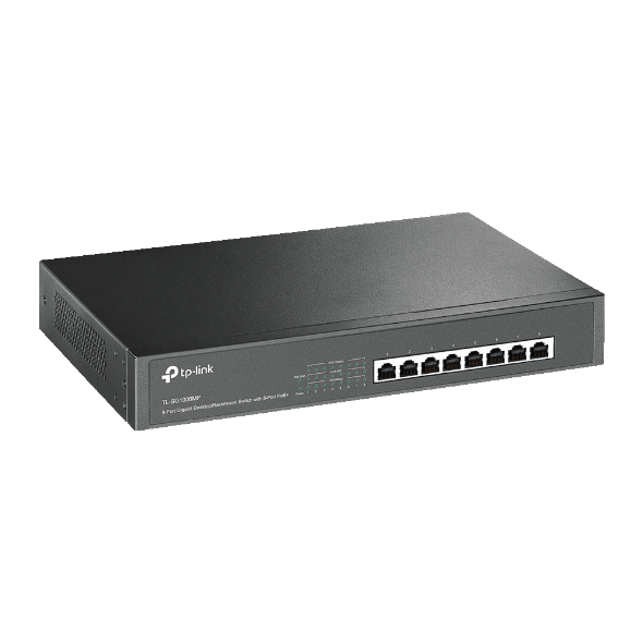 TP-Link SWT TL-SG1008MP 8PT Gigabit PoE+Switch 124W PoE power budget 1U 13RM TP-Link