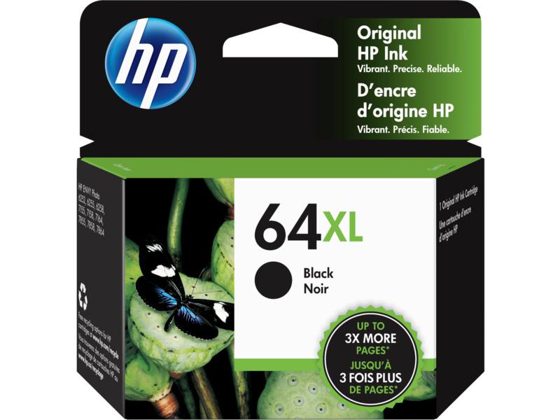 HP 64XL Black Original Ink Cartridge All Office Smarts