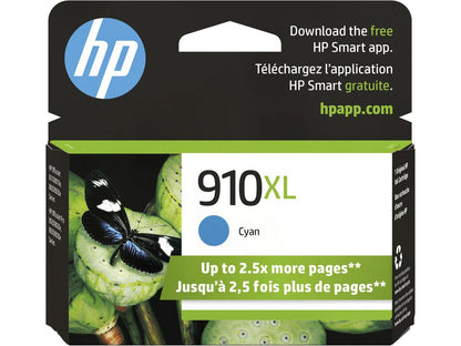 HP 910XL - High Yield - Cyan - Original - Ink Cartridge All Office Smarts