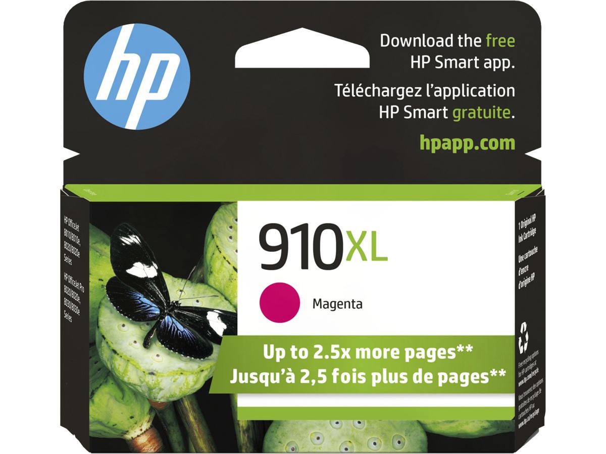 HP 910XL - High Yield - Magenta - Original - Ink Cartridge All Office Smarts