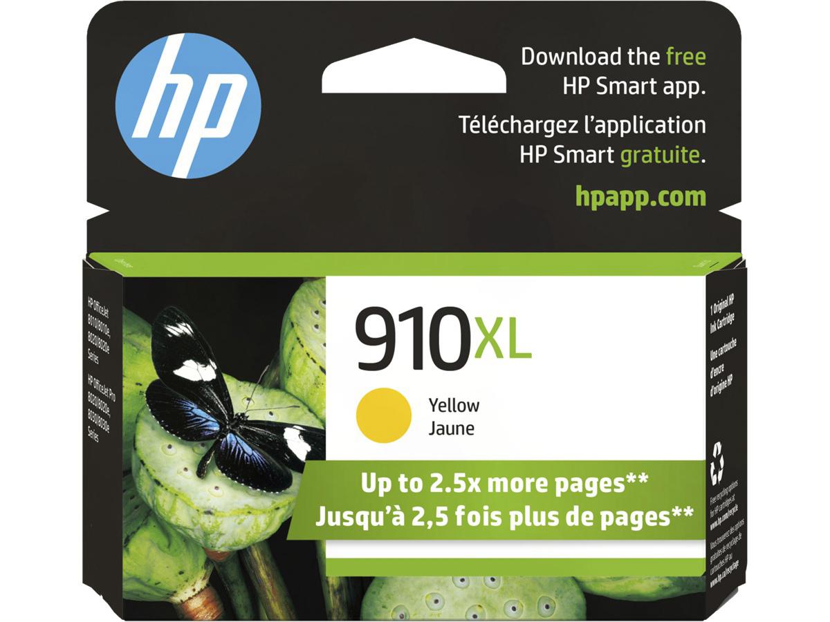 HP 910XL - Yellow - Original - Ink Cartridge All Office Smarts