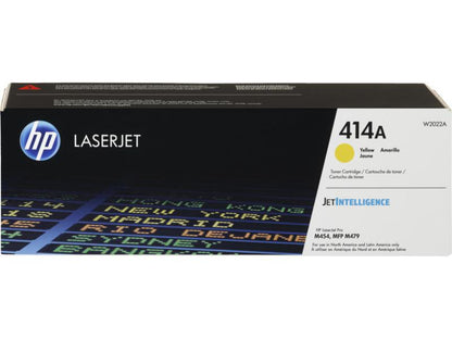 HP 414A - Yellow - Original - LaserJet - Toner Cartridge (W2022A) All Office Smarts