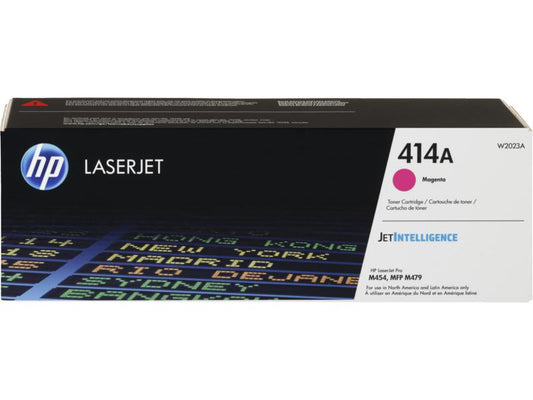 HP 414A - Magenta - Original - LaserJet - Toner Cartridge (W2023A)