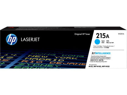 HP 215A - Cyan - Original - LaserJet - Toner Cartridge (W2311A) All Office Smarts