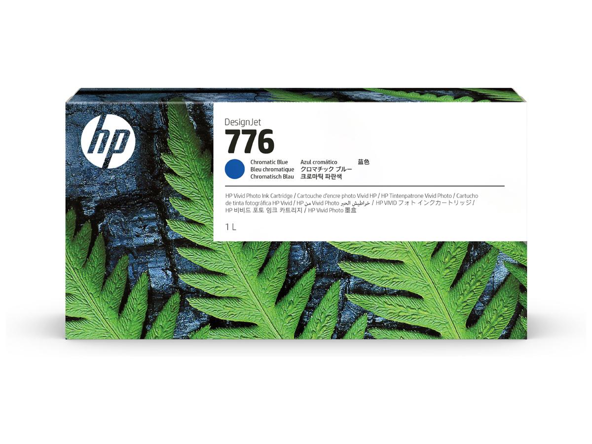 Hp 776 1l Chromatic Blue Designjet Ink Cartridge All Office Smarts