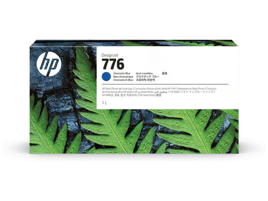 HP 776 1L CHROMATIC BLUE DESIGNJET INK CARTRIDGE