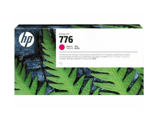 HP 776 1L MAGENTA DESIGNJET INK CARTRIDGE