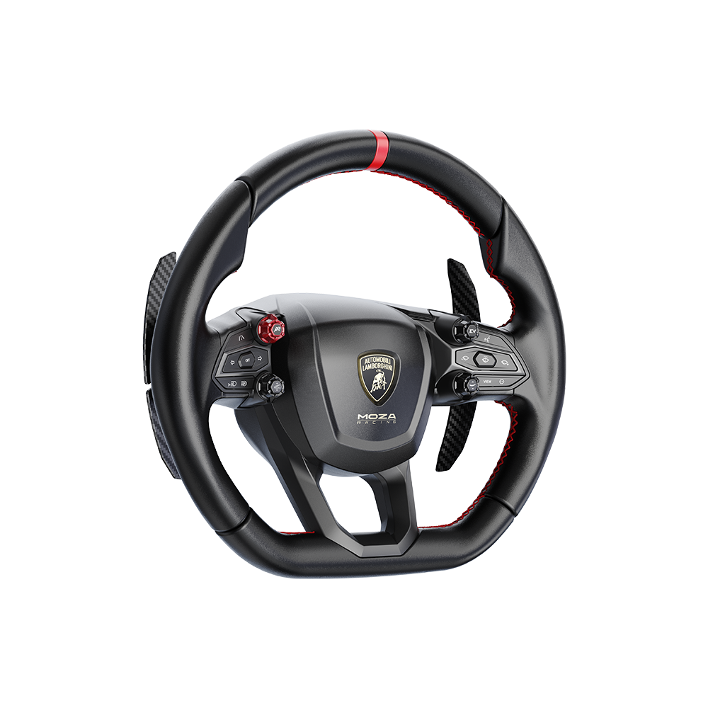 MOZA x Lamborghini Revuelto Sim Racing Steering Wheel
