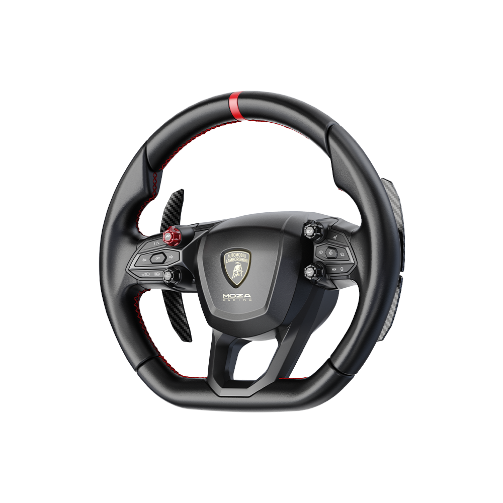 MOZA x Lamborghini Revuelto Sim Racing Steering Wheel