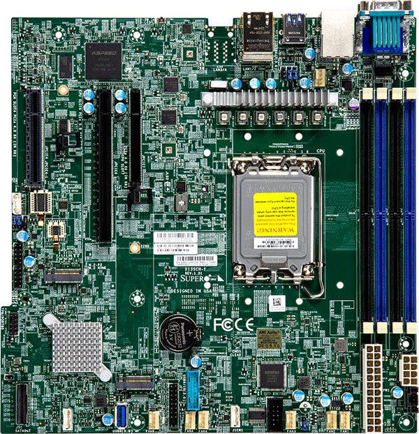 Supermicro MBD-X13SCH-F-O C266 LGA1700 Max128GB DDR5 MicroATX