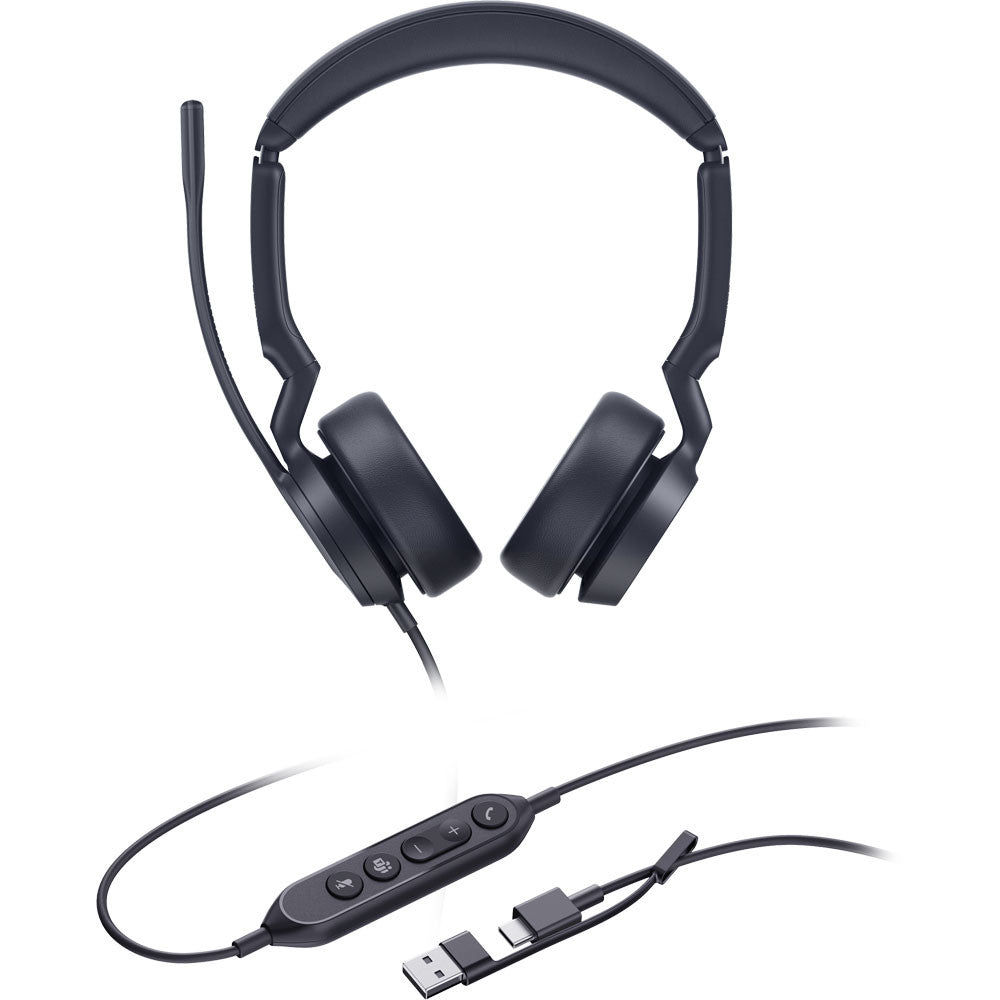 Yealink Headset 1308186 UH44 Dual Teams USB-C A USB Wired