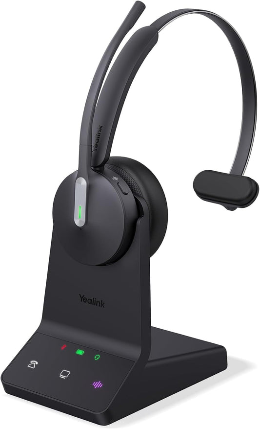 Yealink Headset 1208672 WH64 Mono UC DECT Hybrid Wireless Headset