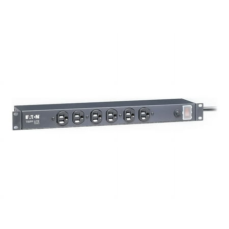 TRIPP Rs-0615-F - Power Strip - 1U - 120V Ac - Circuit Breaker - 15A - (6) 5-15R - Lif