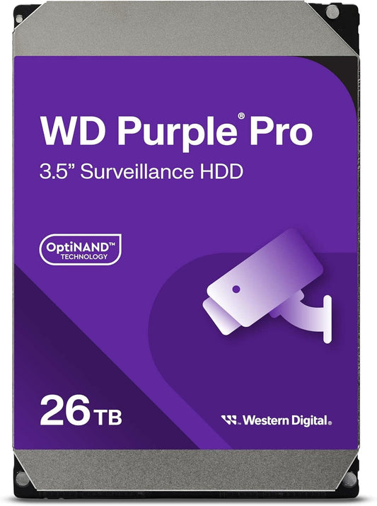 Western Digital HD WD260PURP 26TB 3.5 WD Purple Pro 7200RPM Bare