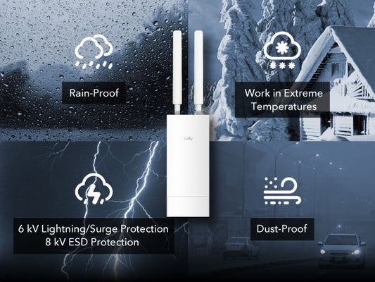 Cudy AP3000 Outdoor AX3000 High Power WiFi 6 Gigabit Outdoor Access Point