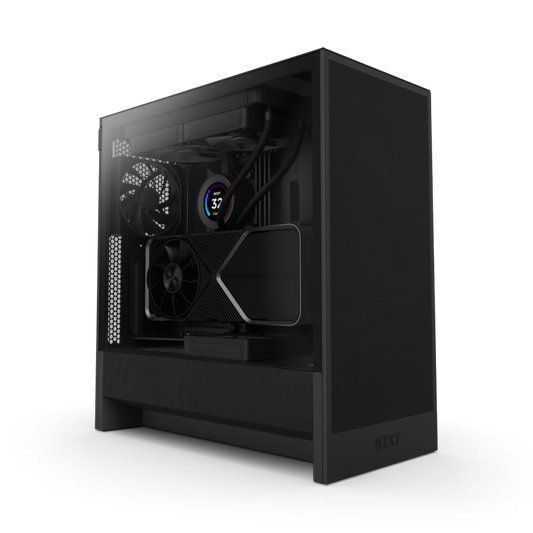 NZXT CC-H52FB-01 H5 Flow ATX Mid Tower TG Black