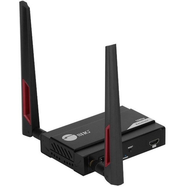 SIIG CE-H27711-S1 Full HD Wireless HDMI Extender Receiver Brown Box