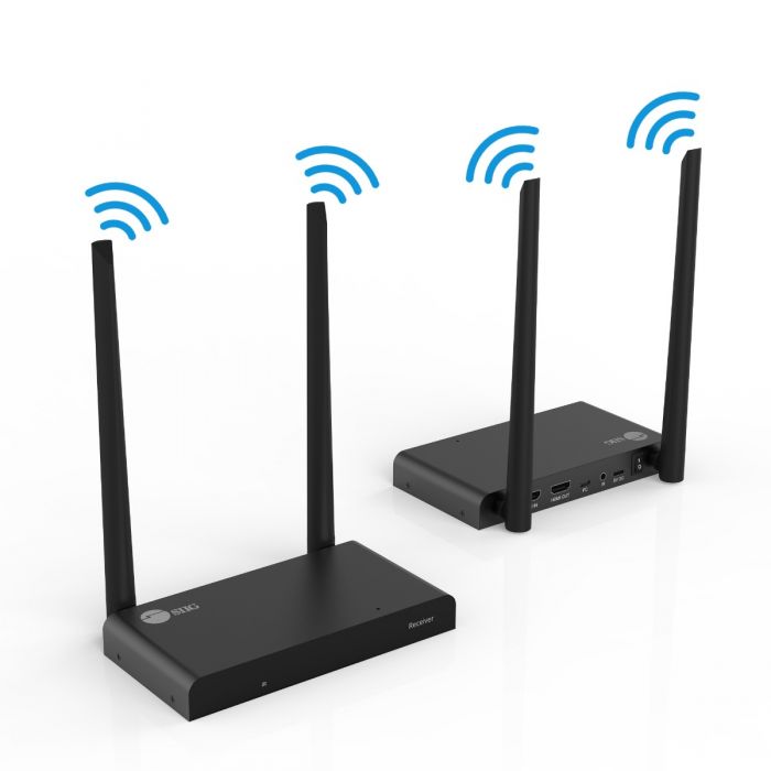 SIIG CE-H3WE11-S1 FHD Wireless HDMI Extender Kit with IR and HDMI Loop-Out