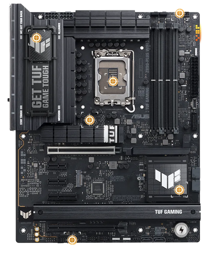 ASUS MB TUF GAMING Z890-PLUS WIFI Z890 LGA1851 max.192GB DDR5 ATX