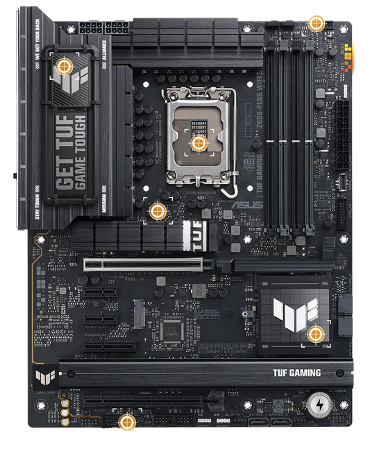 ASUS MB TUF GAMING Z890-PLUS WIFI Z890 LGA1851 max.192GB DDR5 ATX