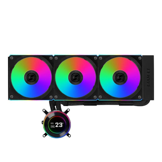 Lian-Li Fan HS2LCD36RB 2.1 LCD Radiator Black