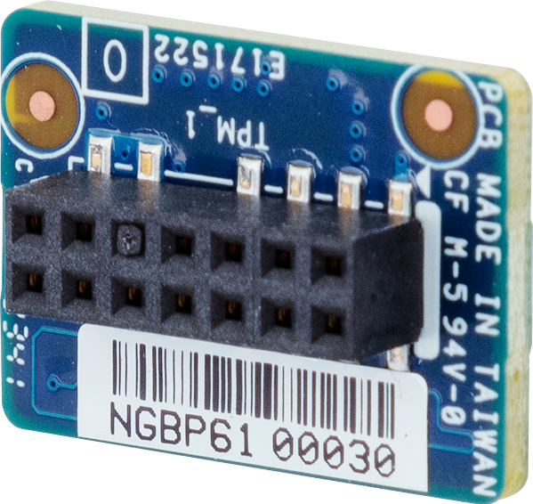 Gigabyte Accessory CTM012 TPM 2.0 module SPI Brown Box