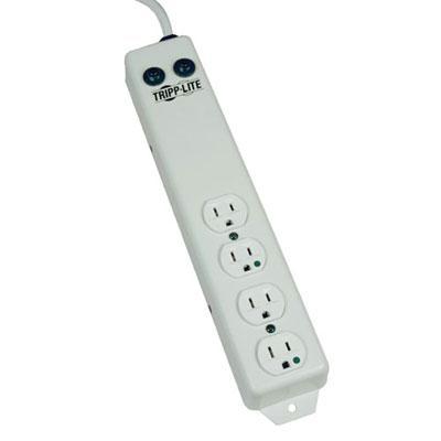 TRIPP Ps-415-Hg-Oem - Power Strip - 120V Ac - Circuit Breaker - (4) 5-15R-Hg - White -